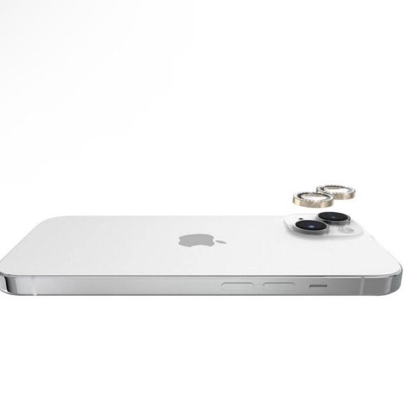 Kate Spade New York Apple iPhone 14/ Plus Ring Lens Protector in Stone Gold. New - Picture 4 of 8